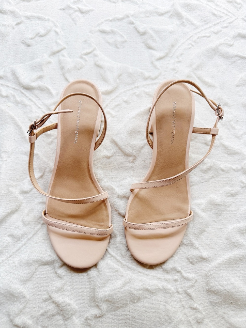 Stuart Weitzman Blush Aliza
Block Heel Sandal Size 6.5